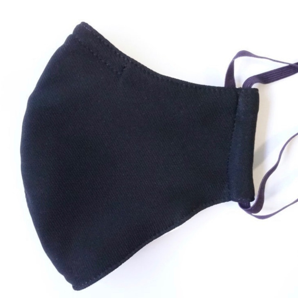 Reusable Cotton Face Mask (Black)